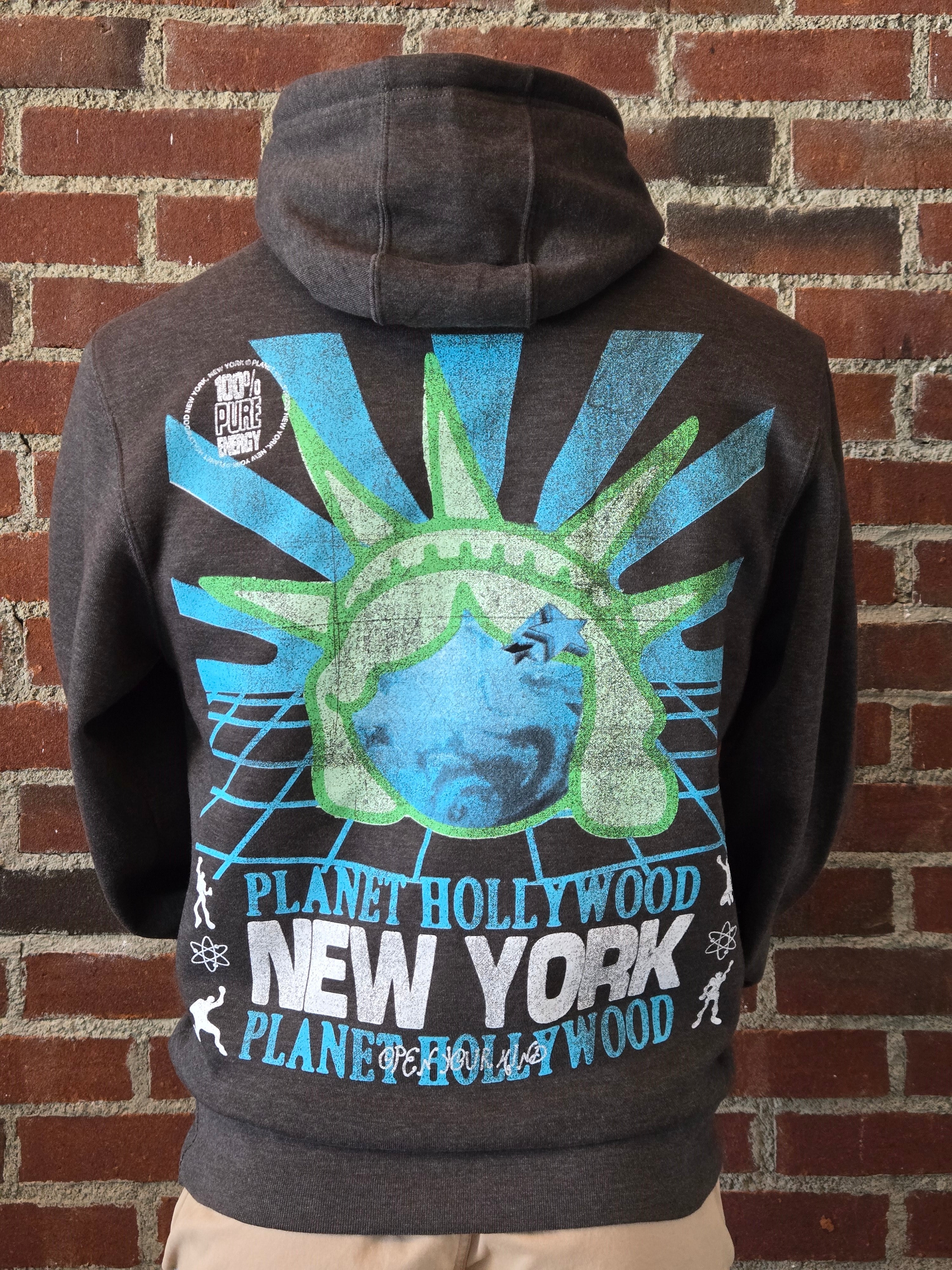 Charcoal Hooded Liberty Crown Sweatshirt