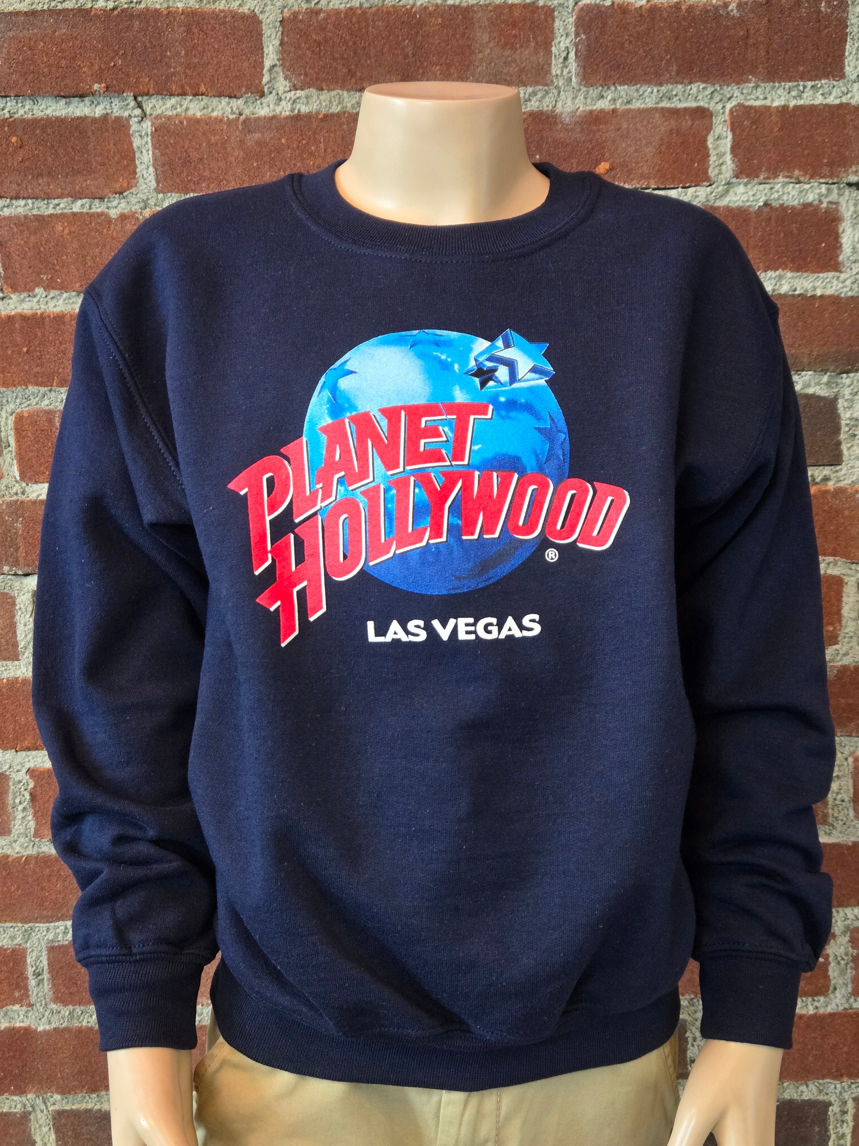Kids Classic Navy Crew Sweatshirt