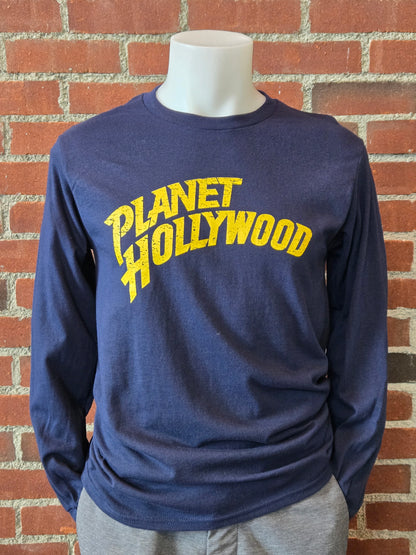 Navy Arch Long Sleeve Tee (adult)