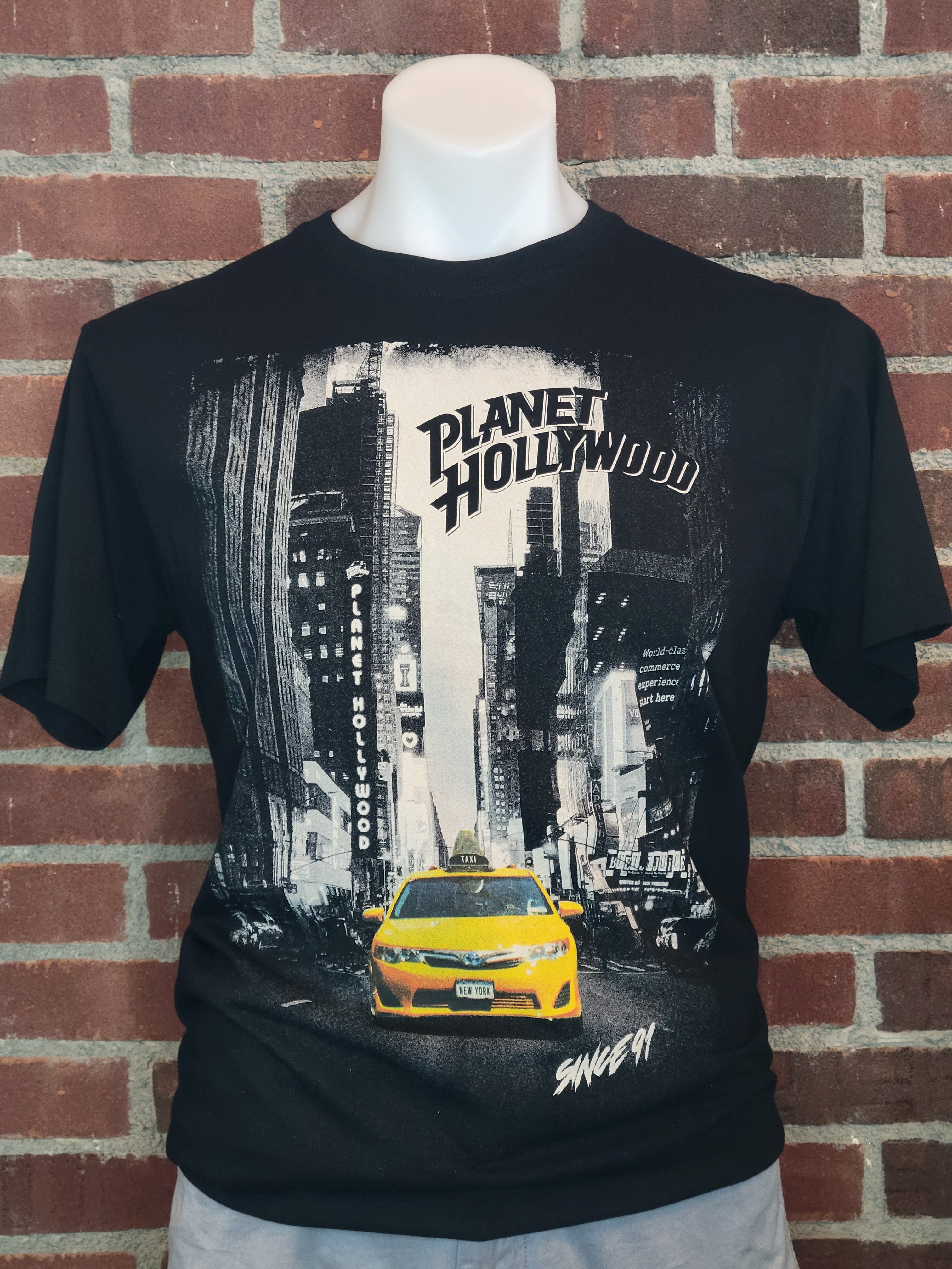 New York City Taxi Black Tee