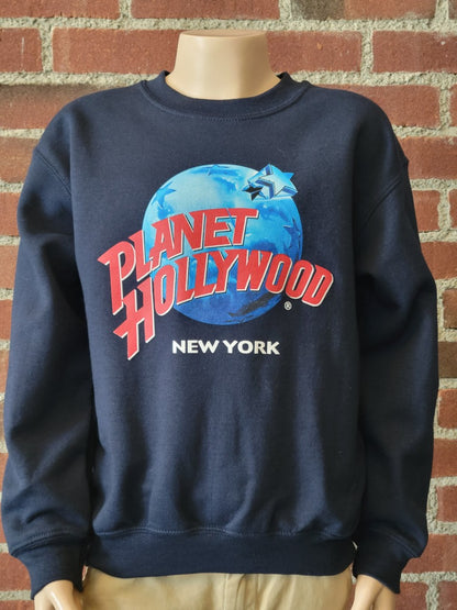 Kids Classic Navy Crew Sweatshirt