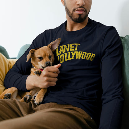 Navy Arch Long Sleeve Tee (adult)