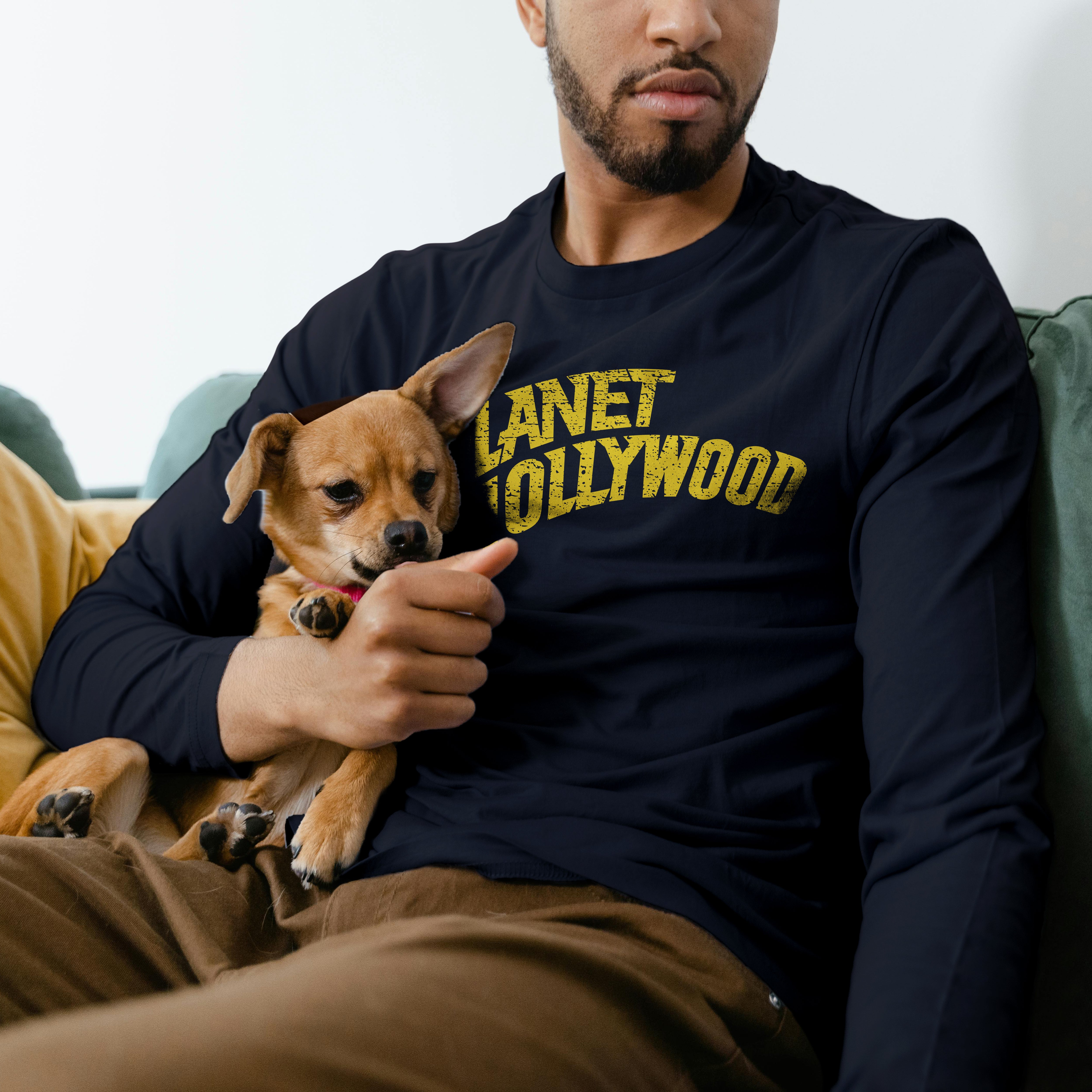 Navy Arch Long Sleeve Tee (adult)