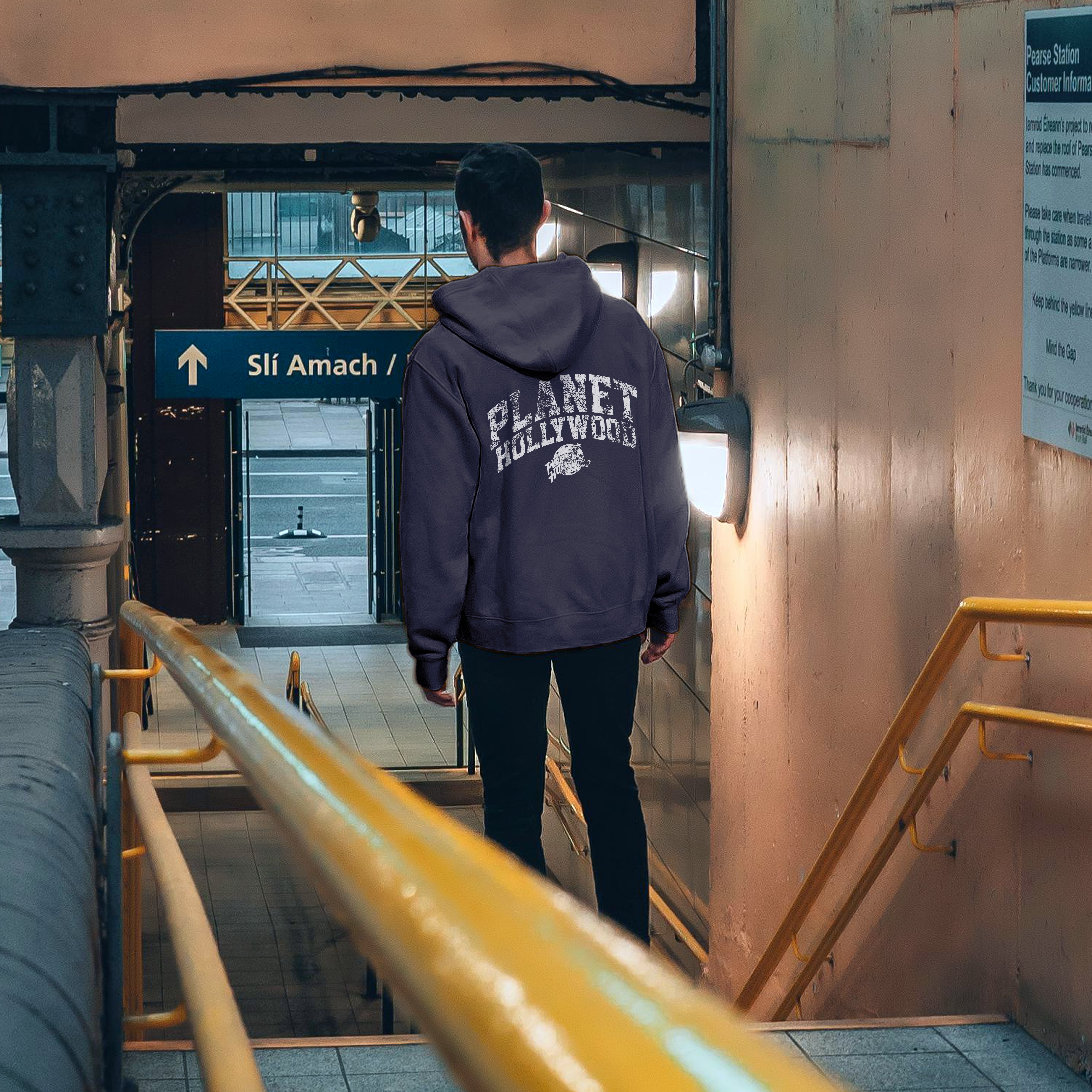 Collegiate Zip Hoodie