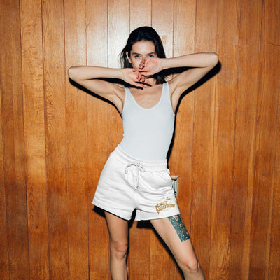 Ladies White Shorts