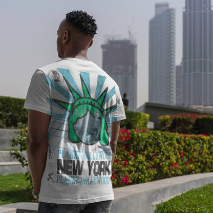 White Liberty Crown Tee