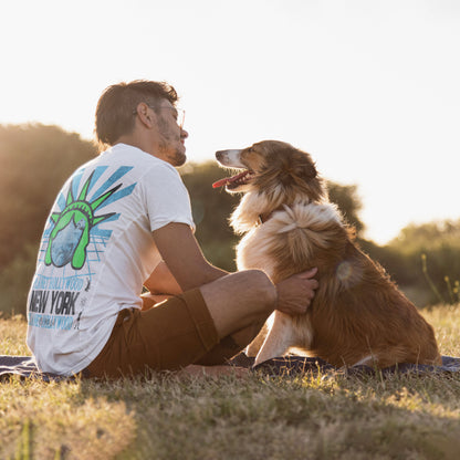 White Liberty Crown Tee