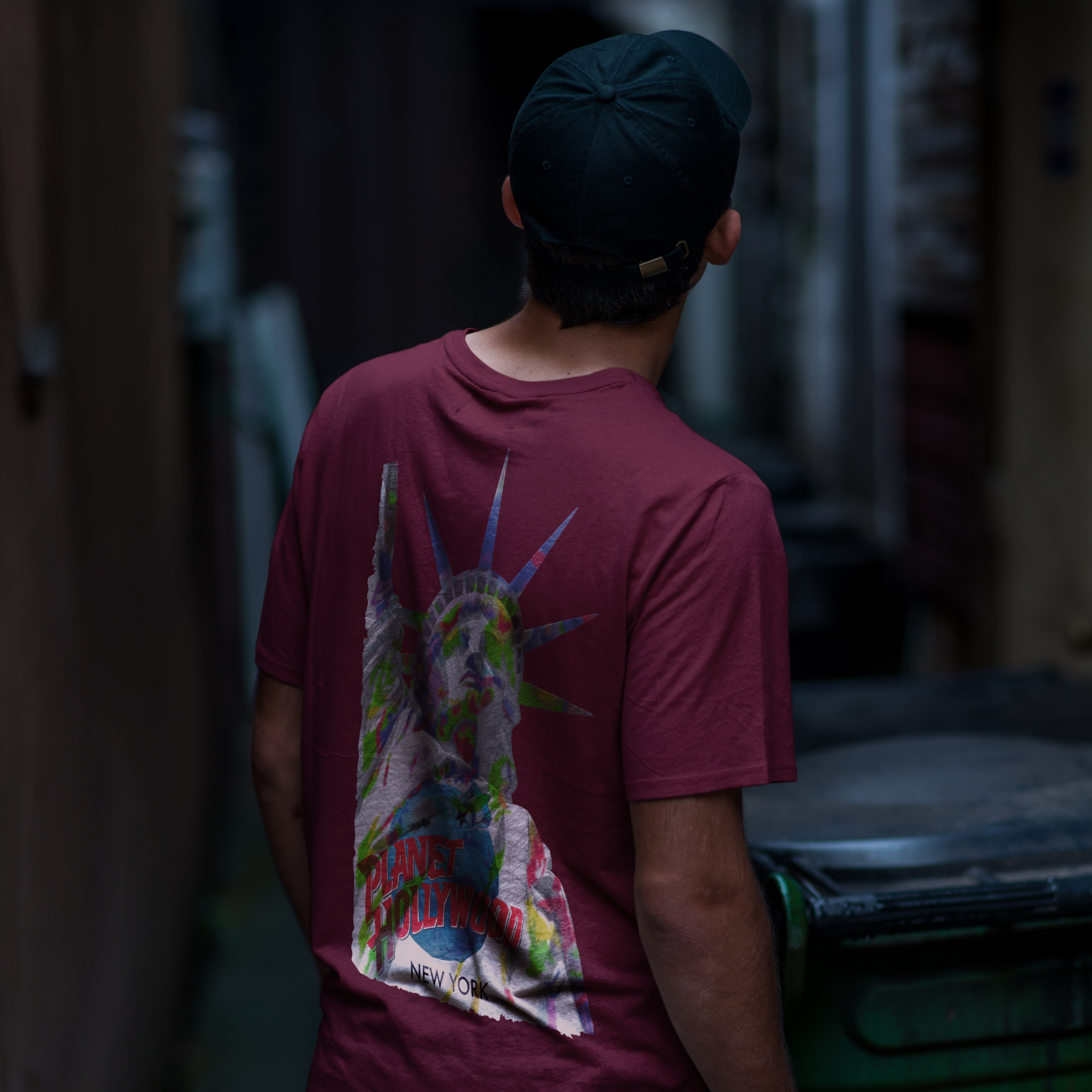 NYC Liberty Splash Tee